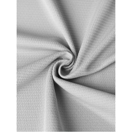 Men'S # 0 Grey Baseball Jacket V-neck Breathable Polyester Mesh Loose Sport Design Machine Washable Suitable For Casual Outdoor Activities S-3XL Sportswear V-neck Jersey Front Buckle Closed