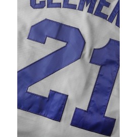 Men's Retro Baseball Jersey #21 Black & White Embroidered V-Neck Loose Fit Short Sleeve Top - Breathable Polyester, Machine Washable, All-Season Casual & Sports Wear (S-3XL), Outdoor Activity Apparel | Sporty Vneck Style | Durable Sportswear