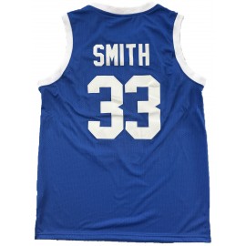 1pc Men's Embroidered #33 Basketball Jersey - Polyester Sports Tank Top, Crew Neck, Loose Fit, Knit Fabric, for Party, Vacation, Outdoor Activities - Four Seasons Athletic Wear, Versatile Jersey Wear | Streetwear Fashion | Embroidered Details