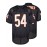 54 Navy Blue Embroidered Football Jersey with Orange Accents - Breathable Polyester V-Neck Loose Fit Sports Shirt for Men, Outdoor Activities, Parties & All Seasons, Sizes S-XXXL, Party Sports Jersey | Sporty Vneck Jersey | Mesh Fabric Jersey