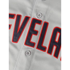 Men's Retro Baseball Jersey with Embroidered Number 99 & Names - Polyester V-Neck Loose Fit Button-Up Shirt for Sports, Halloween, Christmas Parties (S-3XL), Festive Occasion Attire | Casual Baseball Shirt | Durable Fabric