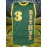 Men's #3 Green & Yellow Basketball Jersey - Breathable Polyester,