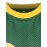 Men's #3 Green & Yellow Basketball Jersey - Breathable Polyester,
