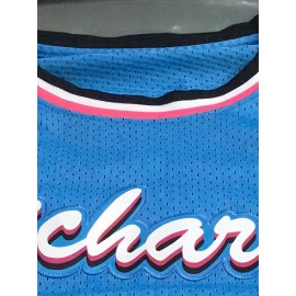 Men's #25 Classic Retro Embroidered Basketball Jersey - Breathable Sleeveless Vest for Training & Competitions, Polyester, Machine Washable