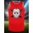 [Party Highlight] Men's #13 Basketball Jersey - Embroidered Polyester Knit Sleeveless Shirt, Loose Fit for Team Sports, Training & Casual Wear, Sizes S-XXXL, Party Sports Outfit | Skull Graphic Jersey | Glossy Finish Top, Best for Christmas