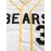 Men'S #3 White Baseball Jersey, Embroidered Short-Sleeve Baseball Jersey, V-Neck Loose Button-Up Shirt, a Comfortable Top Suitable for Training And Games.