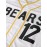Men's #12 Classic White Baseball Jersey with Embroidered