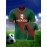 Women's Large Size Professional Sports Fabric Creative Pattern Print Mexico Home Soccer Jersey T-shirt, Soccer Jersey Flag Uniforms Shirts Breathable And Lightweight, Moisture-Wicking, As Gifts For Sports Fans